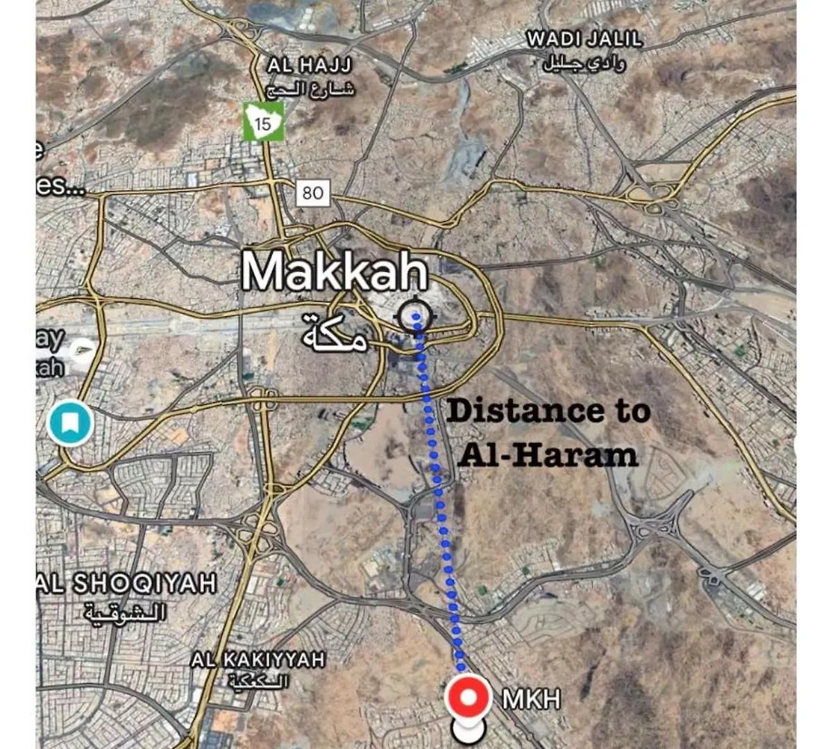Modern 1-Bedroom Apartment In Batha Quraish Mecca Saudi Arabia